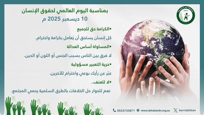 اليوم العالمي لحقوق الإنسان
