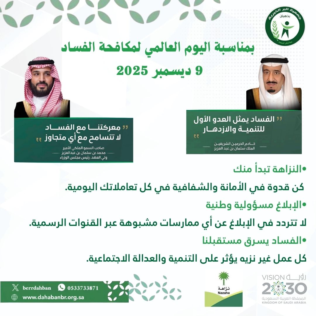 اليوم العالمي لمكافحة الفساد